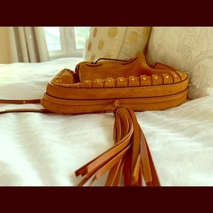 Chloe fringe crossbody bag